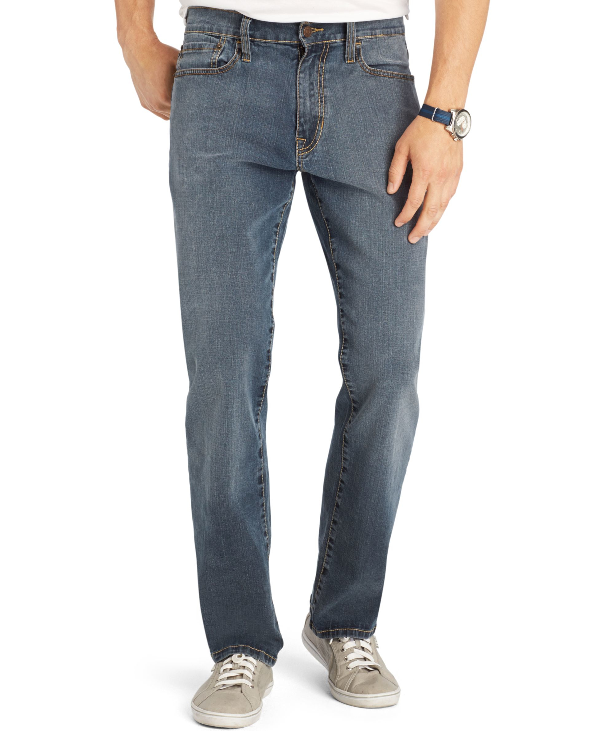 Izod Big And Tall Stretch Jeans in Blue for Men Lyst